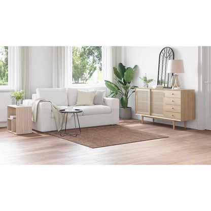 Teppich Braun 160 x 160 cm Polypropylen
