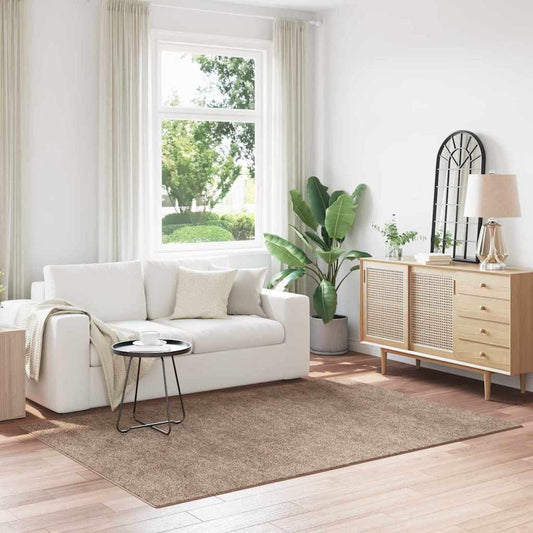 Teppich Braun 160 x 230 cm Polypropylen