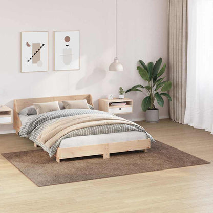 Teppich Braun 160 x 230 cm Polypropylen