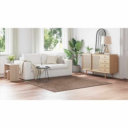 Teppich Braun 200 x 200 cm Polypropylen