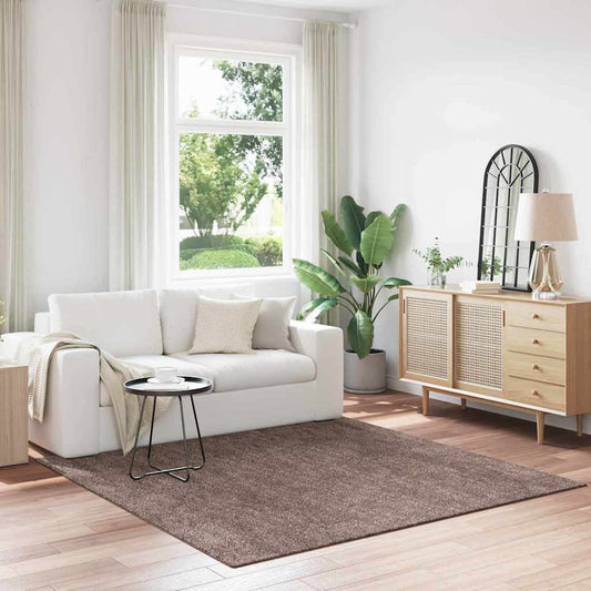 Teppich Braun 200 x 200 cm Polypropylen