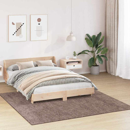 Teppich Braun 200 x 200 cm Polypropylen