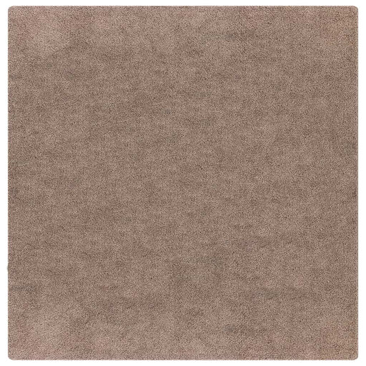 Teppich Braun 200 x 200 cm Polypropylen