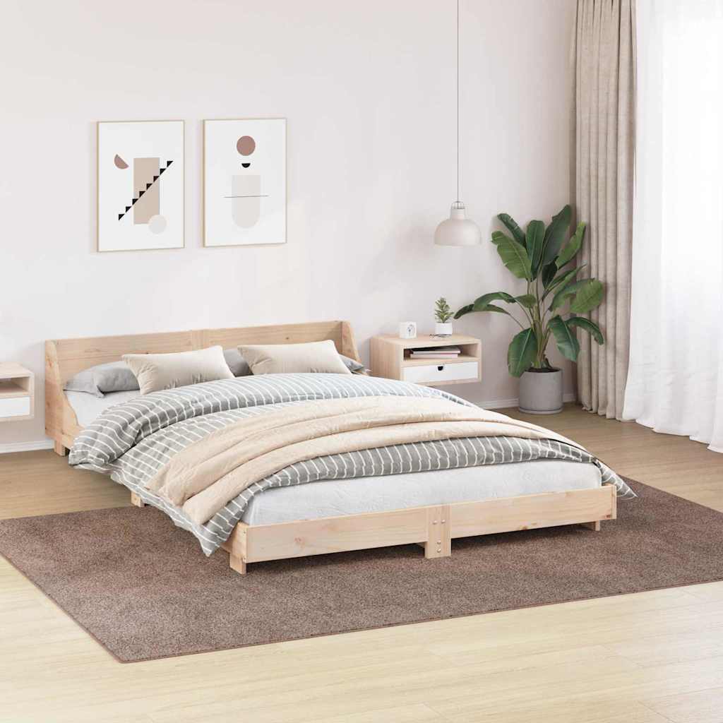 Teppich Braun 200 x 290 cm Polypropylen