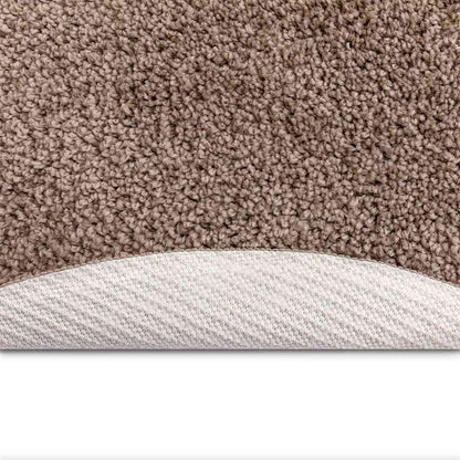 Teppich Braun 90 x 90 cm Polypropylen