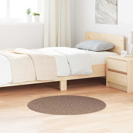 Teppich Braun 90 x 90 cm Polypropylen