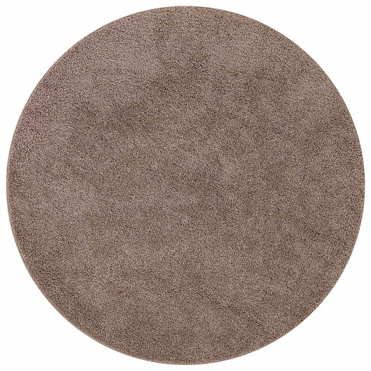 Teppich Braun 90 x 90 cm Polypropylen