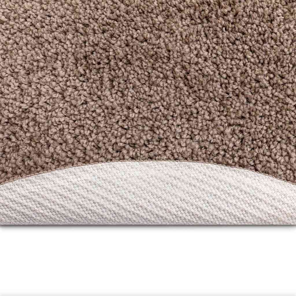 Teppich Braun 120 x 120 cm Polypropylen