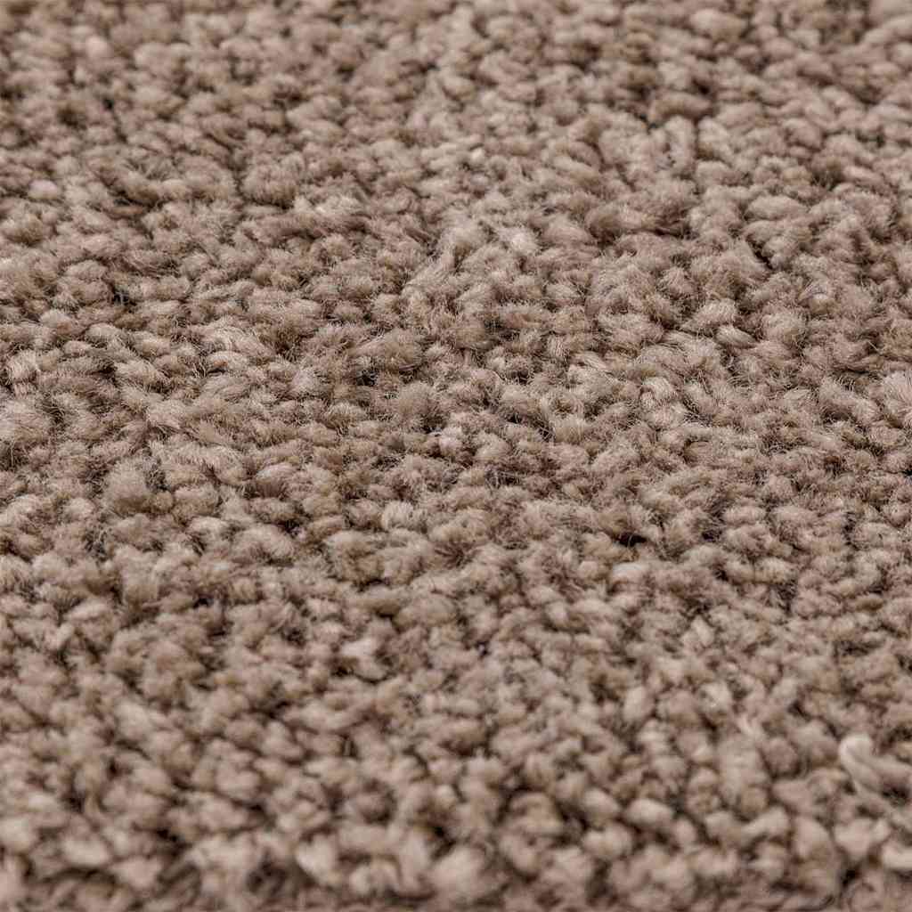 Teppich Braun 120 x 120 cm Polypropylen