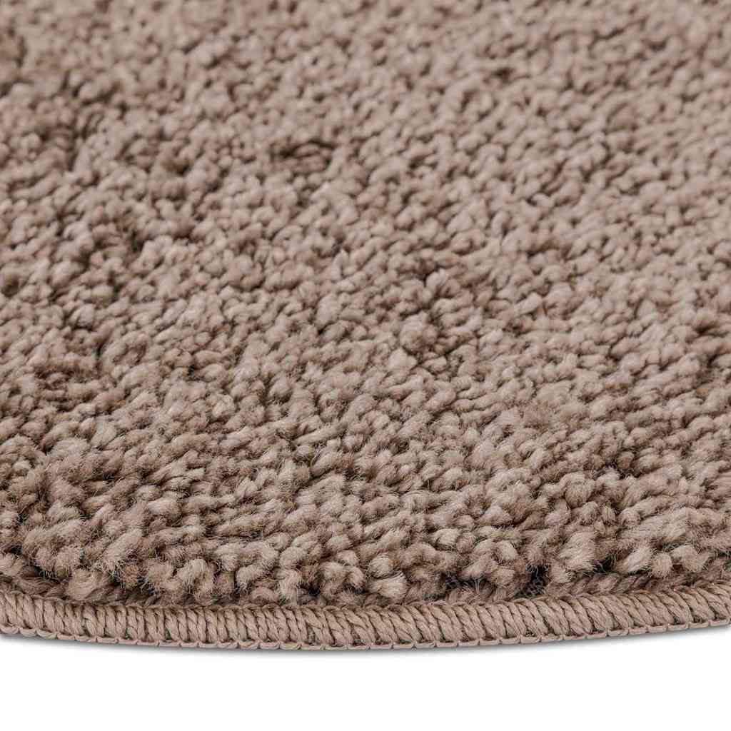 Teppich Braun 120 x 120 cm Polypropylen