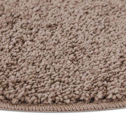 Teppich Braun 120 x 120 cm Polypropylen