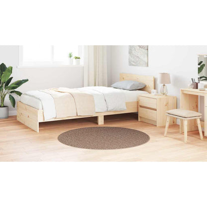 Teppich Braun 120 x 120 cm Polypropylen