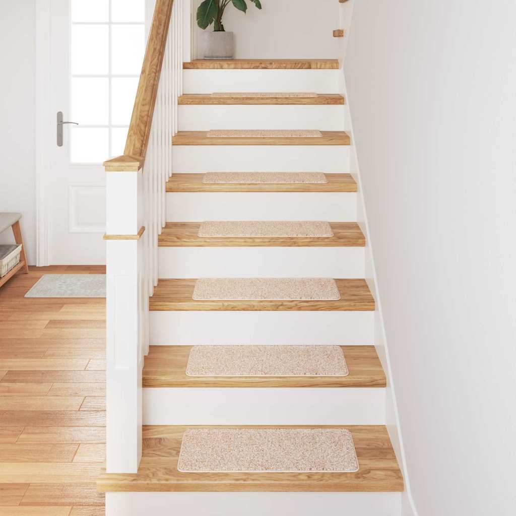 Treppenstufen 15 pcs Creme 60 x 25 cm Polypropylen