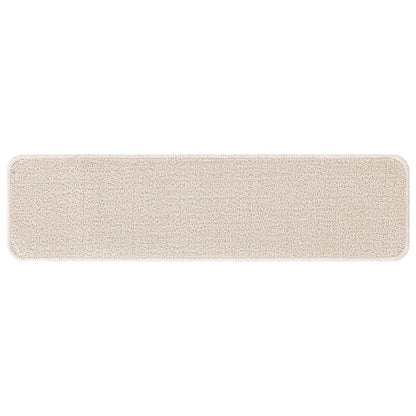 Treppenstufen 15 pcs Creme 75 x 20 cm Polypropylen