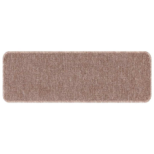 Treppenstufen 15 pcs Hellbraun 60 x 25 cm Polypropylen
