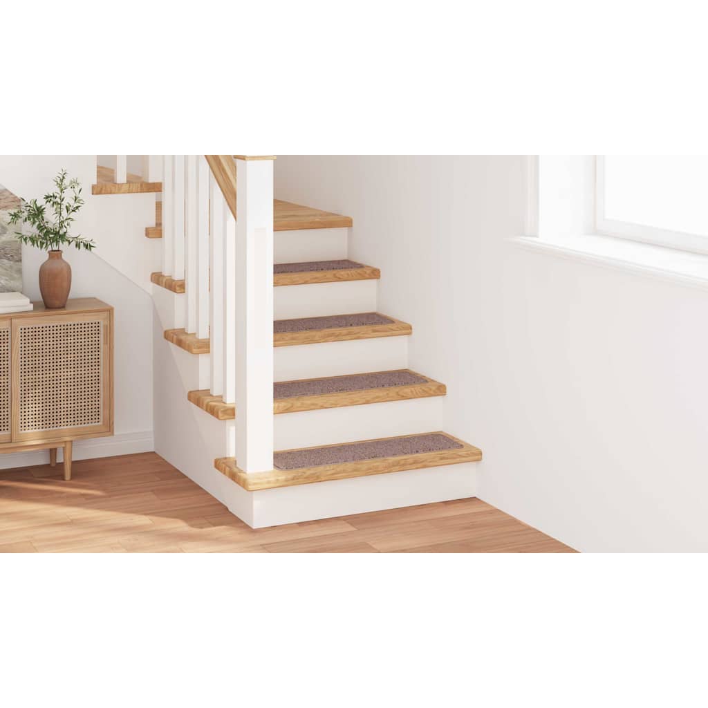 Treppenstufen 15 pcs Hellbraun 75 x 20 cm Polypropylen
