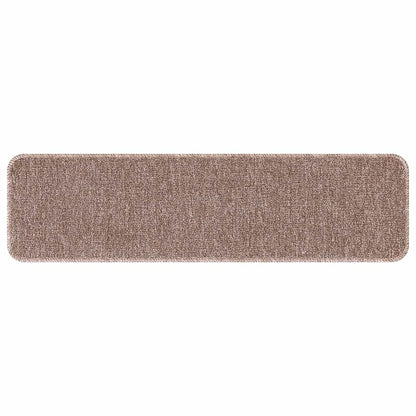 Treppenstufen 15 pcs Hellbraun 75 x 20 cm Polypropylen