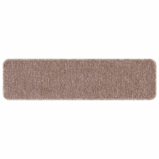 Treppenstufen 15 pcs Hellbraun 75 x 20 cm Polypropylen