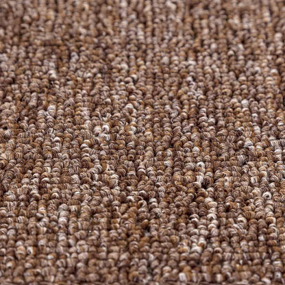 Rutschfeste Treppenmatten 15 pcs Braun 60 x 25 cm PP