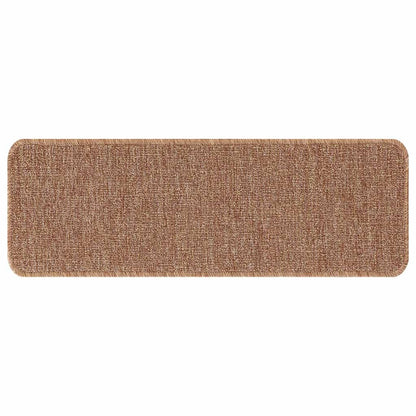 Treppenstufen 15 pcs Gelb 60 x 25 cm Polypropylen