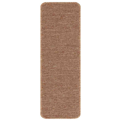 Rutschfeste Treppenmatten 15 pcs Gelb 60 x 25 cm PP