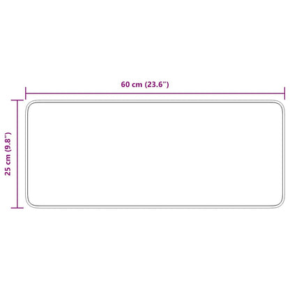 Treppenstufen 15 pcs Gelb 60 x 25 cm Polypropylen