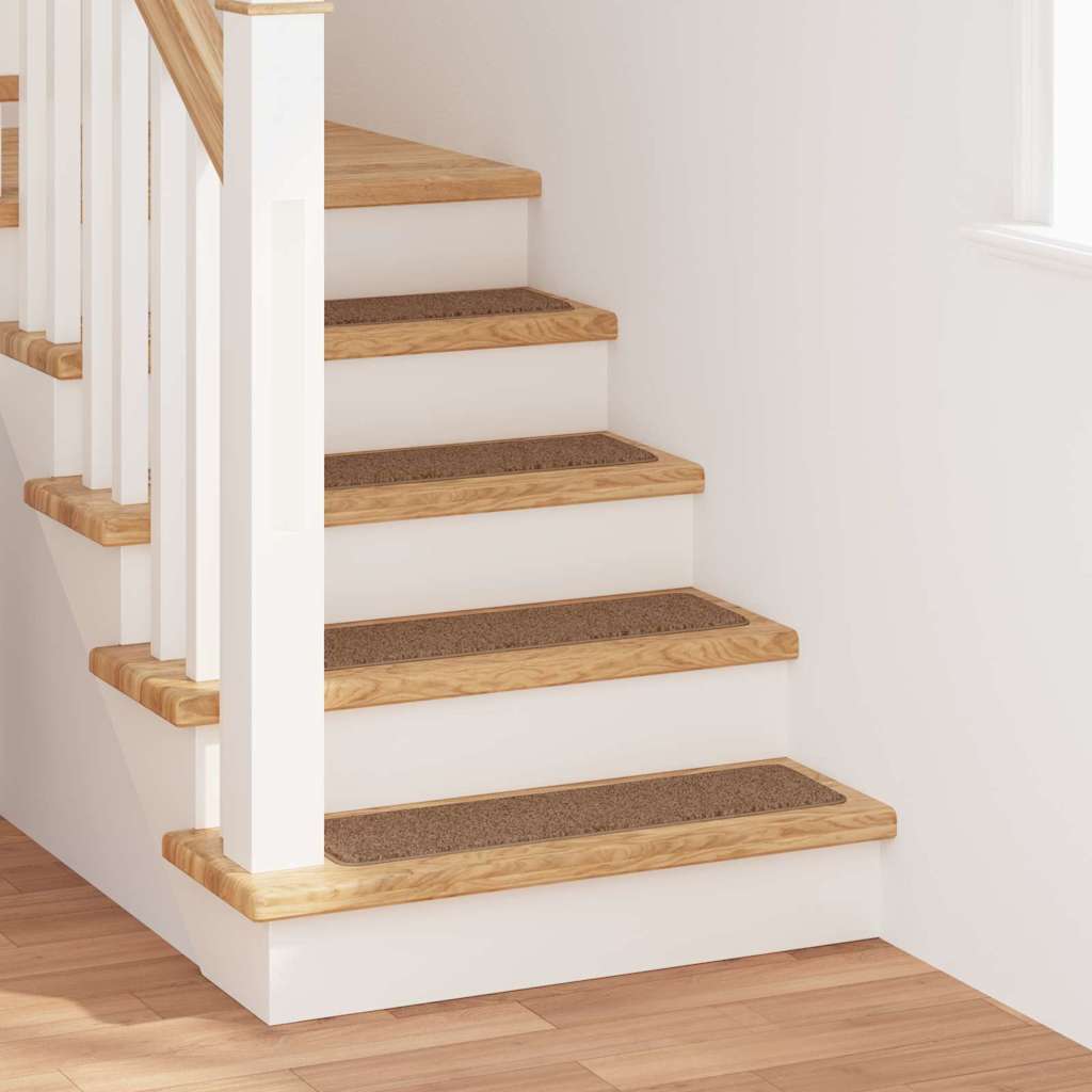 Rutschfeste Treppenmatten 15 pcs Gelb 75 x 20 cm PP