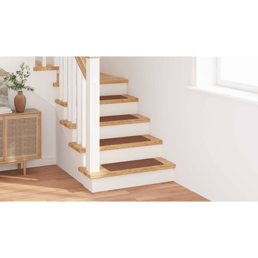 Treppenstufen 15 pcs Gelb 60 x 25 cm Polypropylen