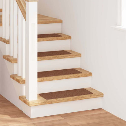 Rutschfeste Treppenmatten 15 pcs Gelb 60 x 25 cm PP