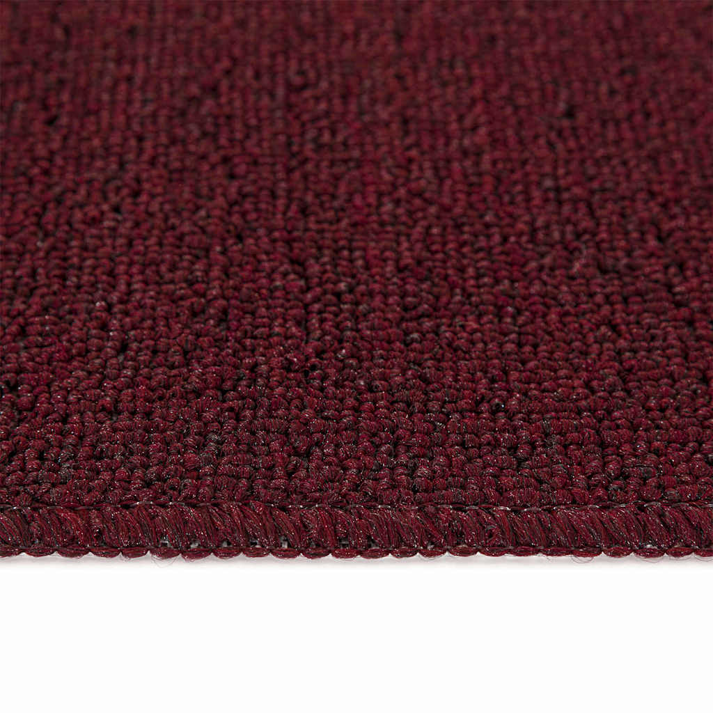 Treppenstufen 15 pcs Bordeauxrot 60 x 25 cm Polypropylen