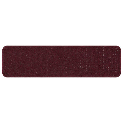 Treppenstufen 15 pcs Bordeauxrot 75 x 20 cm Polypropylen