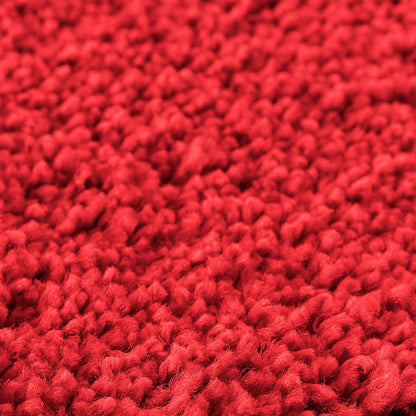 Badematte Rot 50 x 50 cm Polypropylen