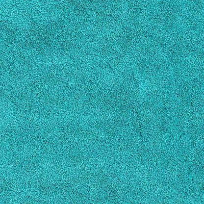 Rutschfeste Badematte mit Toilettenausschnitt Türkis 50 x 50 cm