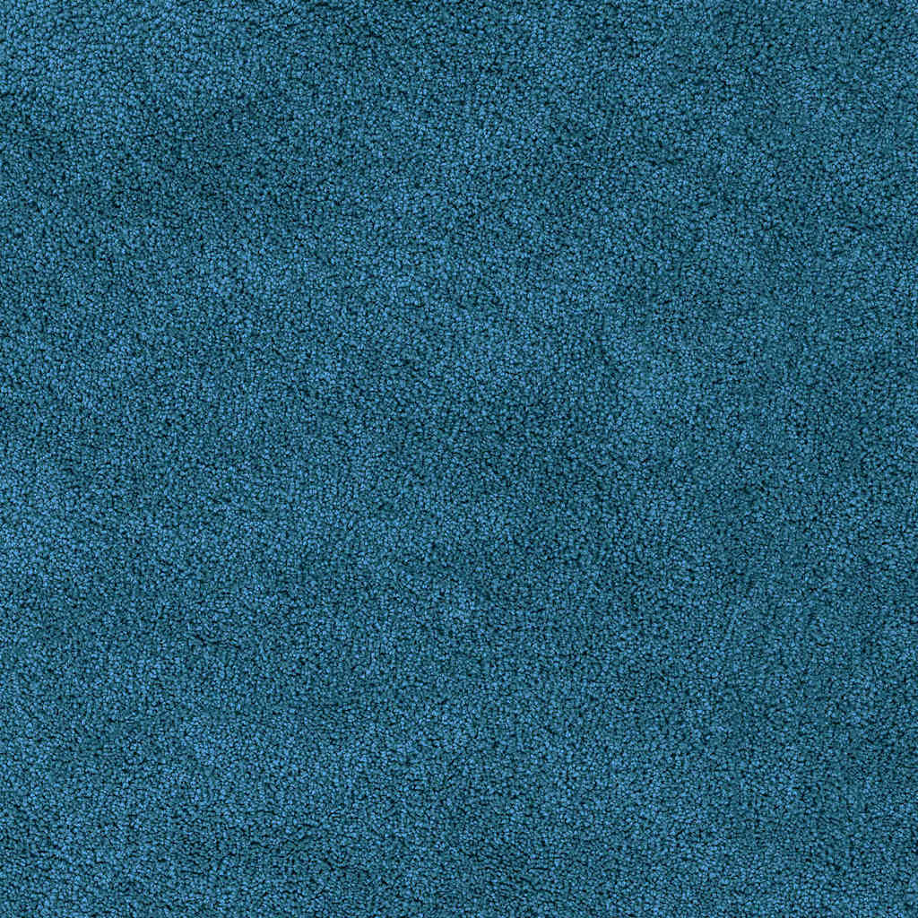 Rutschfeste Badematte mit Toilettenausschnitt Blau 50 x 50 cm