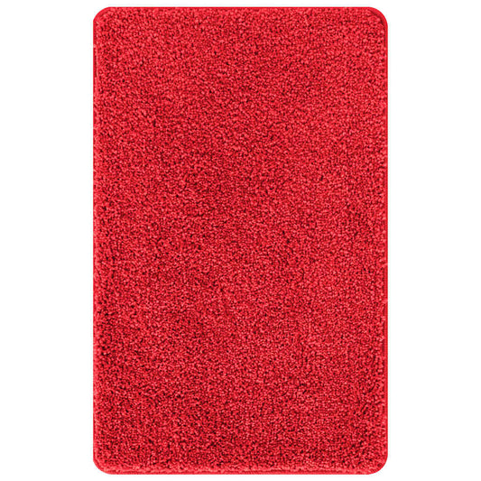 Badematte Rot 50 x 80 cm Polypropylen