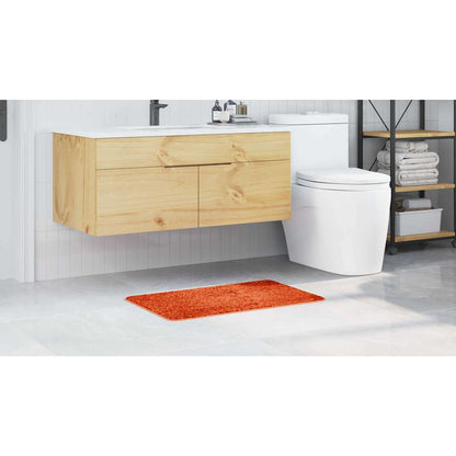 Rutschfeste Badmatte Orange 50 x 80 cm PP