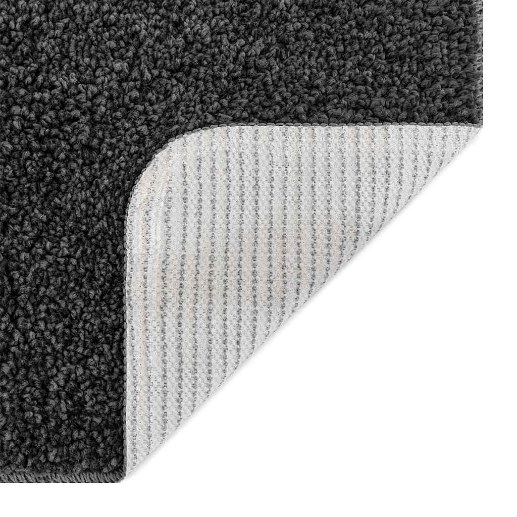 Badematte Dunkelgrau 60 x 90 cm Polypropylen