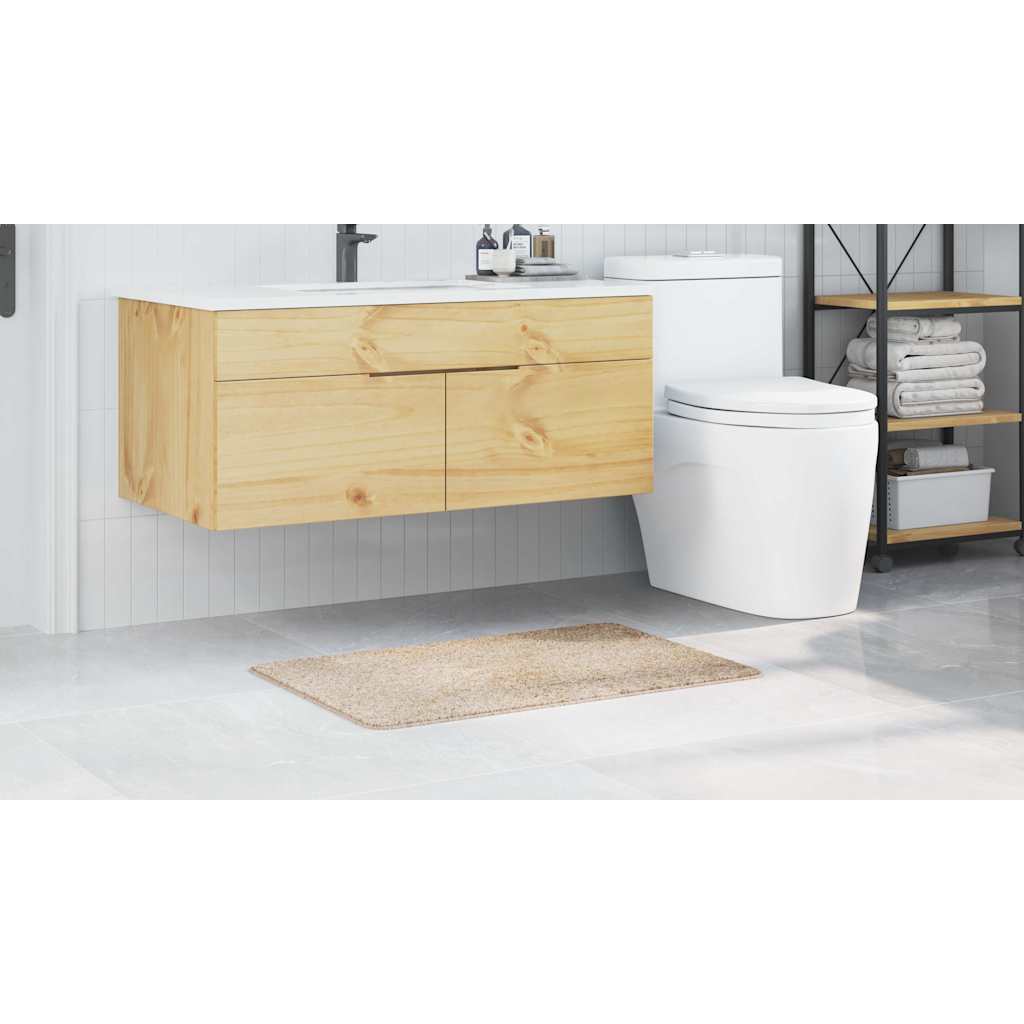 Badematte Creme 60 x 90 cm Polypropylen