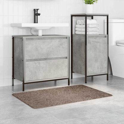 Badematte Braun 60 x 90 cm Polypropylen