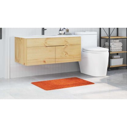 Rutschfeste Badmatte Orange 60 x 90 cm PP