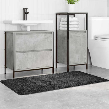Badematte Dunkelgrau 70 x 120 cm Polypropylen