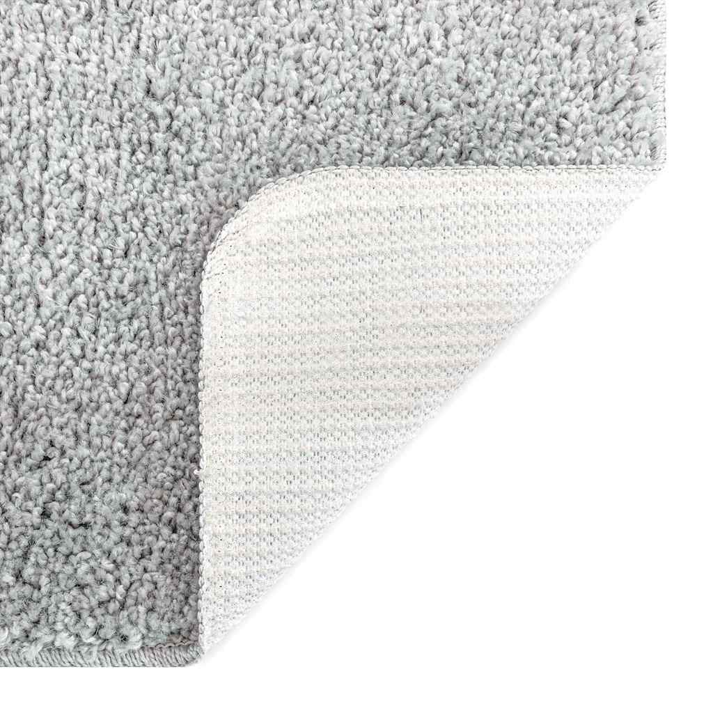 Anti-Rutsch Badematten-Set 2 pcs Grau PP