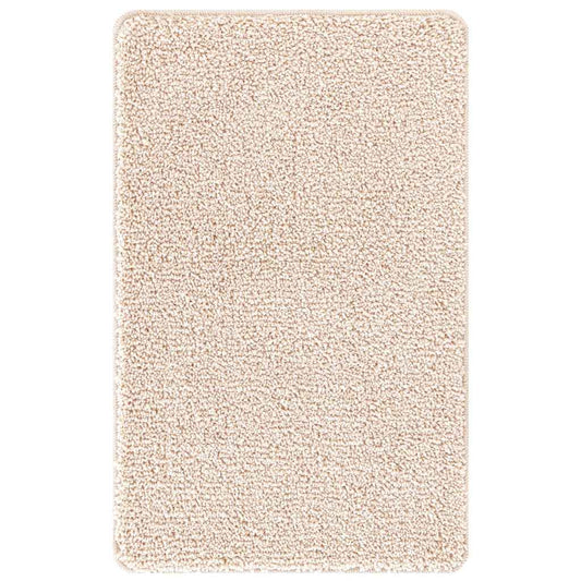 Badematte 2 pcs Creme 50 x 50 cm Polypropylen