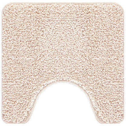 Badematte 2 pcs Creme 50 x 50 cm Polypropylen
