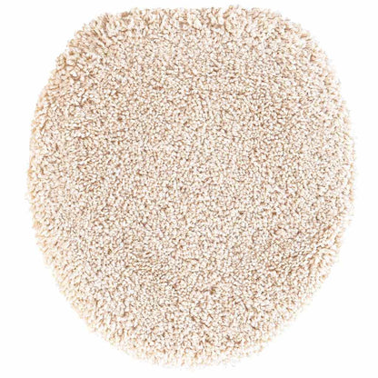 Anti-Rutsch Badematten-Set 3 pcs Creme 50 x 50 cm PP