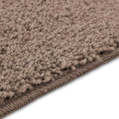 Anti-Rutsch Badematten-Set 3 pcs Braun 50 x 50 cm PP