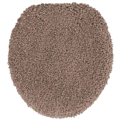 Anti-Rutsch Badematten-Set 3 pcs Braun 50 x 50 cm PP