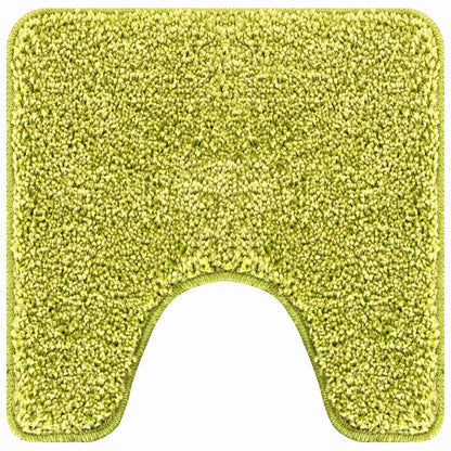 Anti-Rutsch Badematten-Set 3 pcs Grün 50 x 50 cm PP
