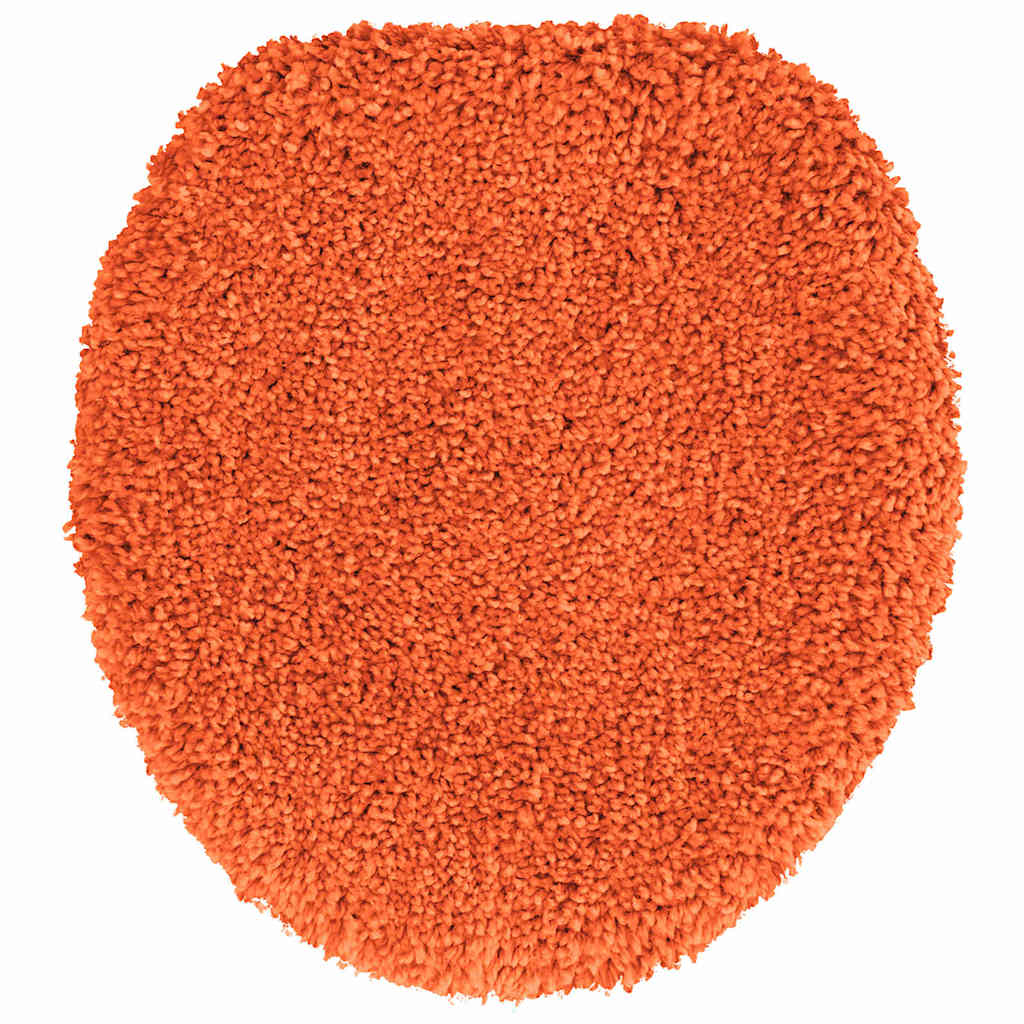 Anti-Rutsch Badematten-Set 3 pcs Orange 50 x 50 cm PP