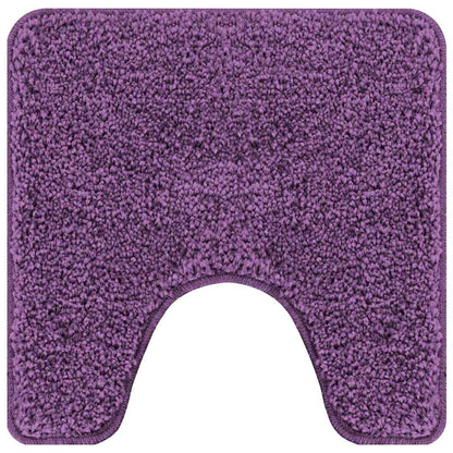 Badematte 3 pcs Lila 50 x 50 cm Polypropylen